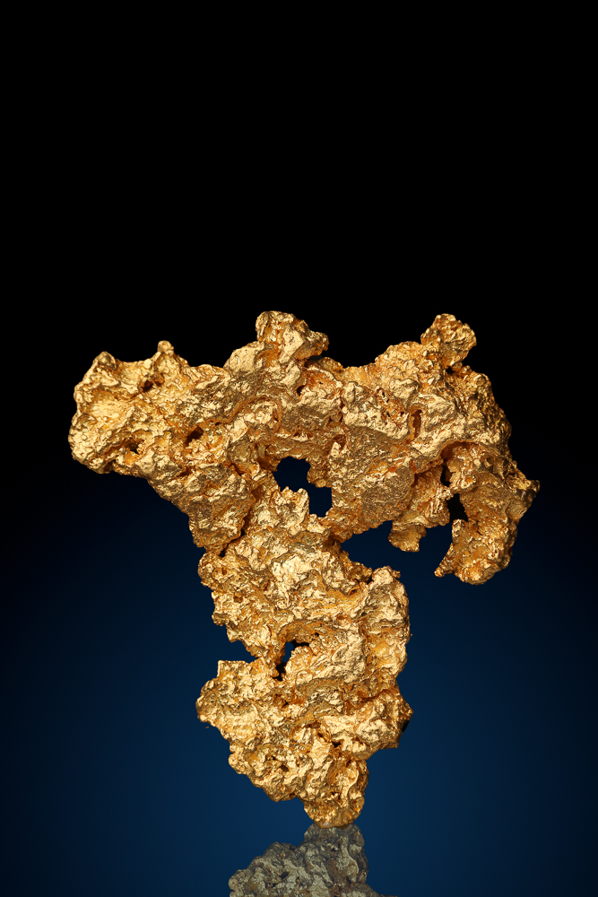 Brilliant and large - Natural Australian Gold Nugget- 69.3 grams